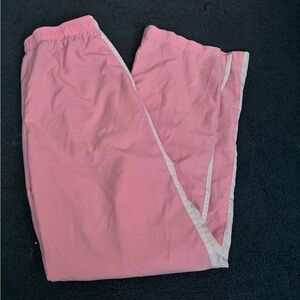 Light pink Nike track pants